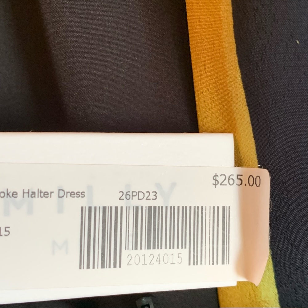 Milly Brushstroke Halter Dress size Small NWT - Picture 8 of 10
